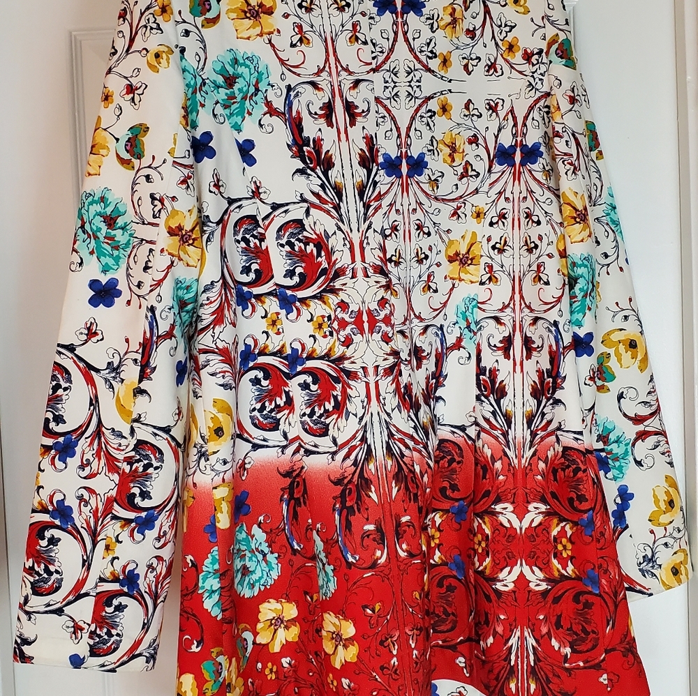 Coat/Long jacket floral